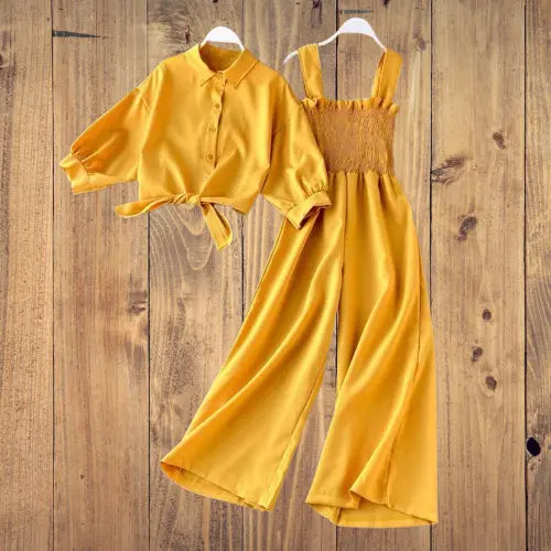 Summer Collection| Stitched Stylish Western Wear Jumpsuit 2Pc Dress For Women and Girls pehnawa